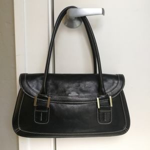 Nordstrom black leather shoulder Bag